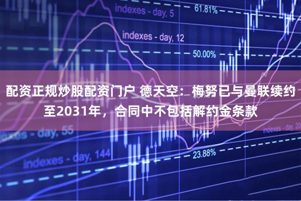 配资正规炒股配资门户 德天空：梅努已与曼联续约至2031年，合同中不包括解约金条款