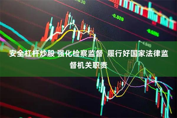 安全杠杆炒股 强化检察监督 履行好国家法律监督机关职责